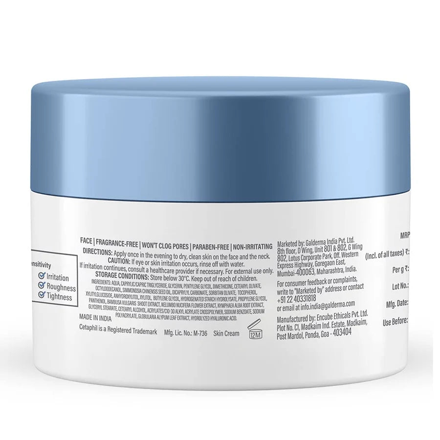 Cetaphil Optimal Hydration Replenishing Night Cream 50g
