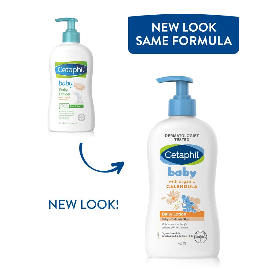 Cetaphil Baby Lotion with Organic Calendula - 400ml