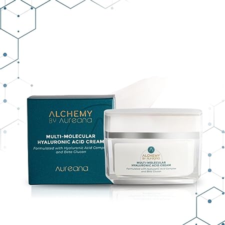 Auric By Alchemy Aureana Multi-Molecular Hyaluronic Acid+ Cream – Intense Hydrating Face Cream