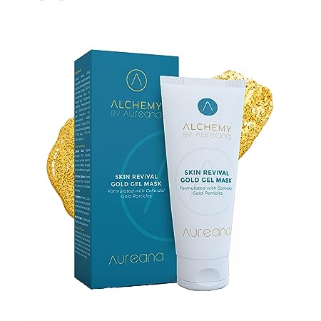 Auric By Aureana Skin Revival Gold Gel Mask | Saawariya Cosmetics