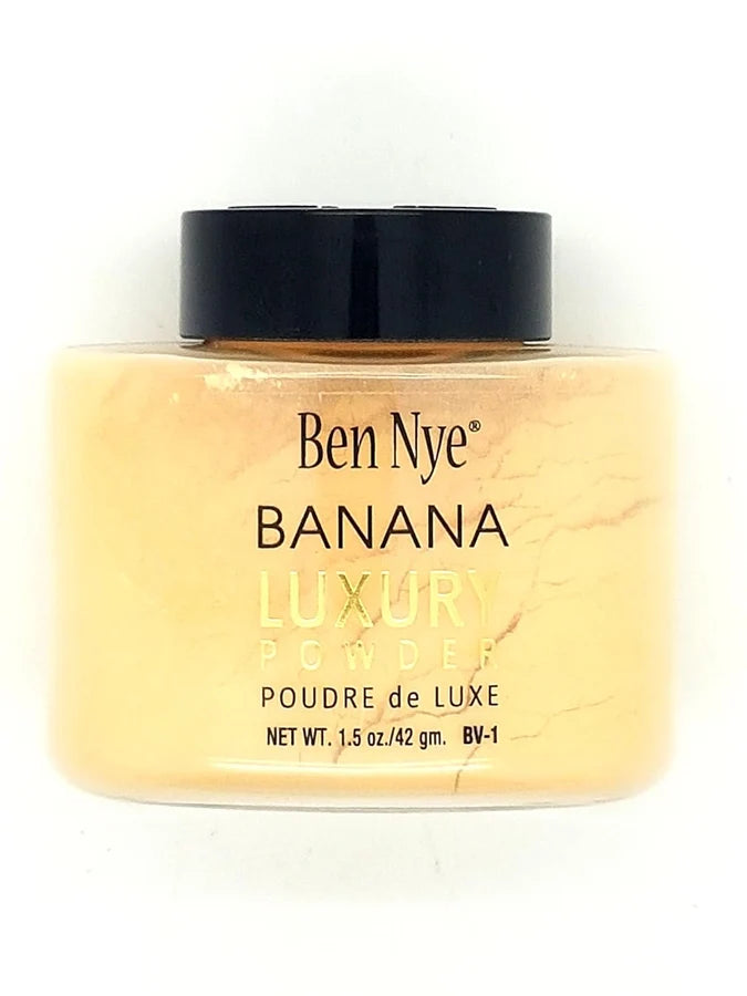 Ben Nye Luxury Powder - Banana (Plain Talk & Ultra-Smooth Setting Powder)