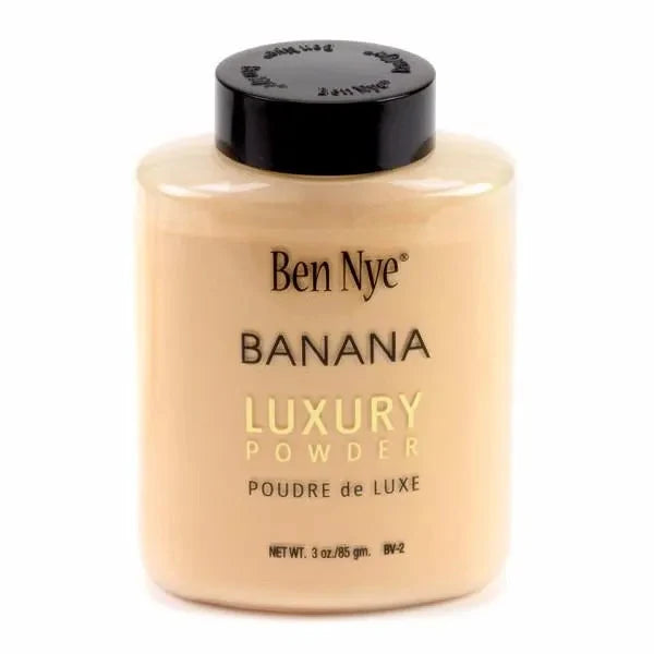 Ben Nye Luxury Powder - Banana (Plain Talk & Ultra-Smooth Setting Powder)