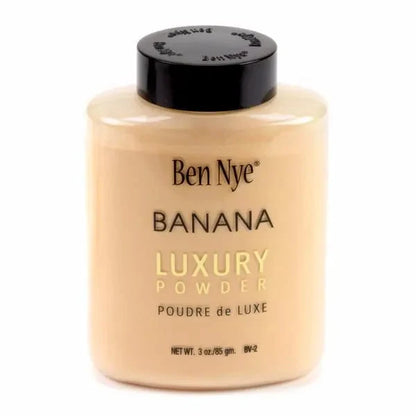 Ben Nye Luxury Powder - Banana (Plain Talk & Ultra-Smooth Setting Powder)