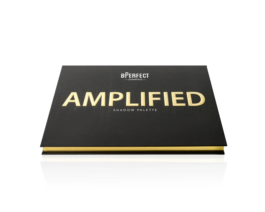 Bperfect Cosmetics Amplified Eyeshadow Palette | Bold & Vibrant Pigmented Shades