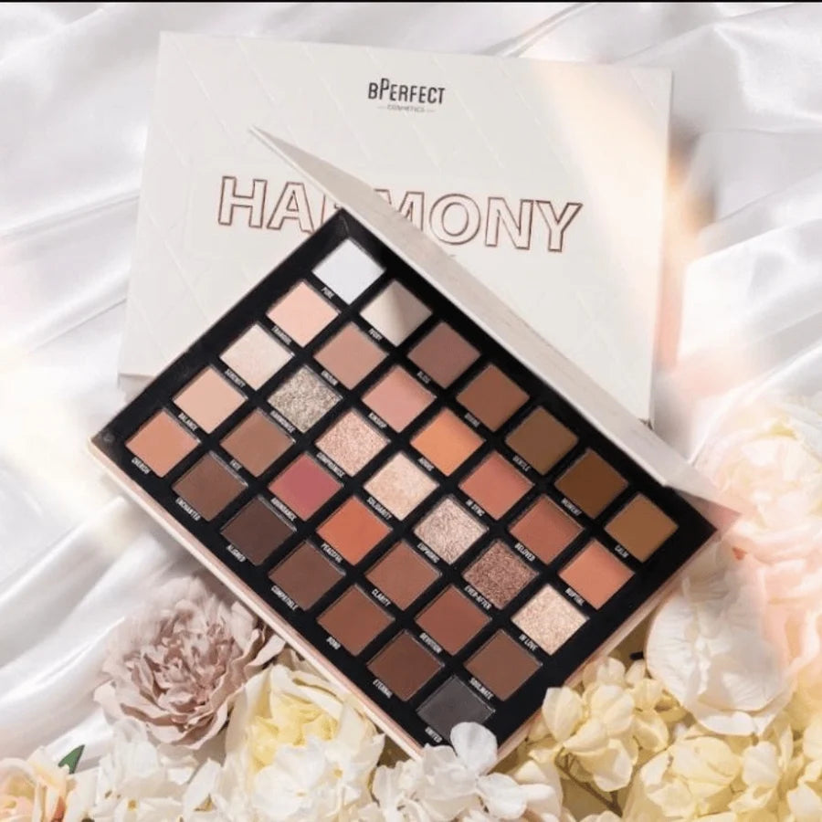 Bperfect Harmony Eyeshadow Palette | Multi-Finish Pigmented Shades