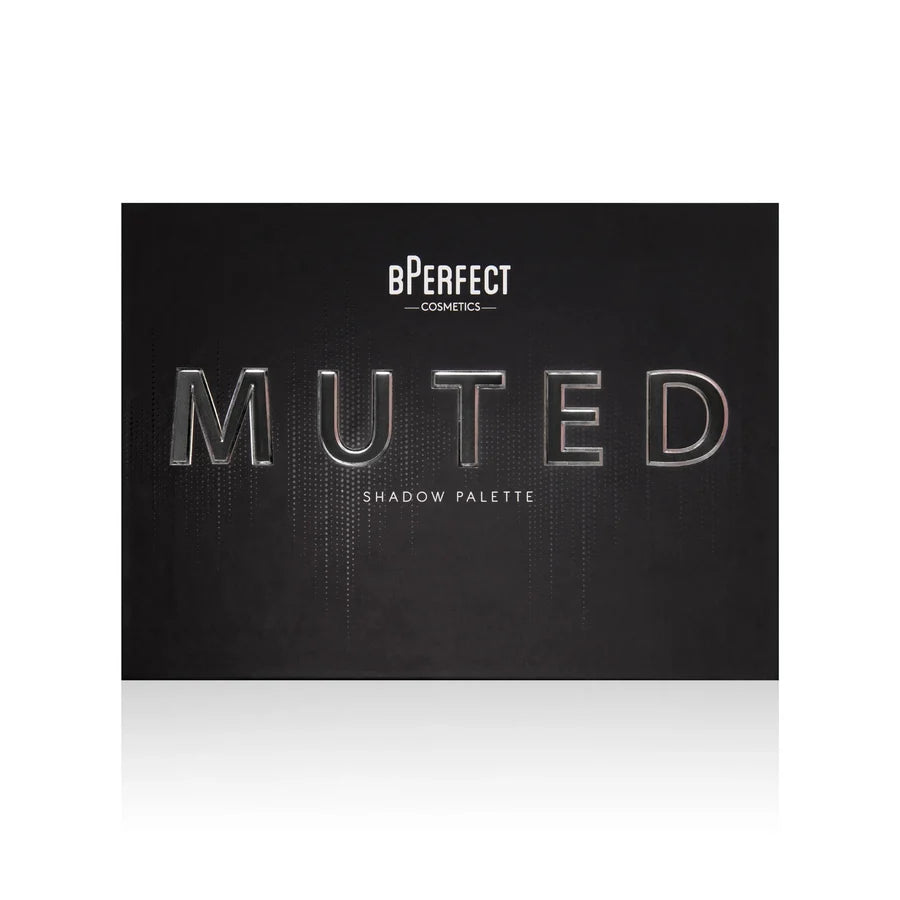 Bperfect Muted Eyeshadow Palette | Highly Pigmented Neutral & Earthy Shades