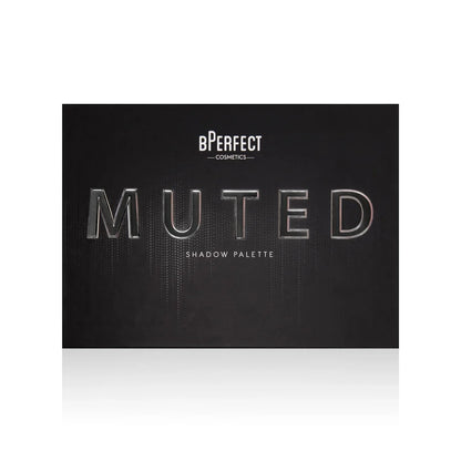 Bperfect Muted Eyeshadow Palette | Highly Pigmented Neutral & Earthy Shades