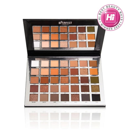 Bperfect Muted Eyeshadow Palette | Highly Pigmented Neutral & Earthy Shades