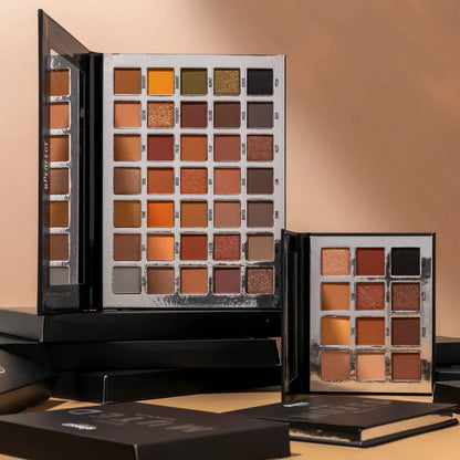 Bperfect Muted Eyeshadow Palette | Highly Pigmented Neutral & Earthy Shades