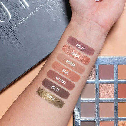 Bperfect Muted Eyeshadow Palette | Highly Pigmented Neutral & Earthy Shades