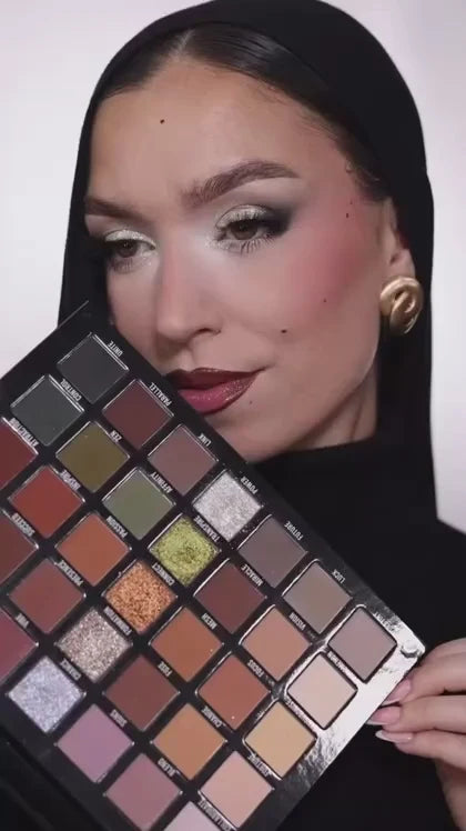 Bperfect Synchronised Shadow Palette | Highly Pigmented Multi-Finish Eyeshadows