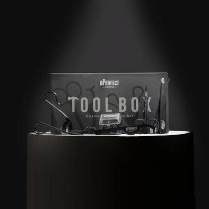 Bperfect Tool Box - Cosmetic Utensil Set | Professional Makeup Tools & Storage Kit