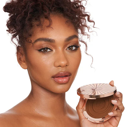 CHARLOTTE TILBURY BEAUTIFUL SKIN SUN-KISSED GLOW BRONZER 3 TAN