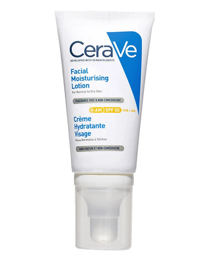 CeraVe AM Facial Moisturizing Lotion with SPF 50 52ml