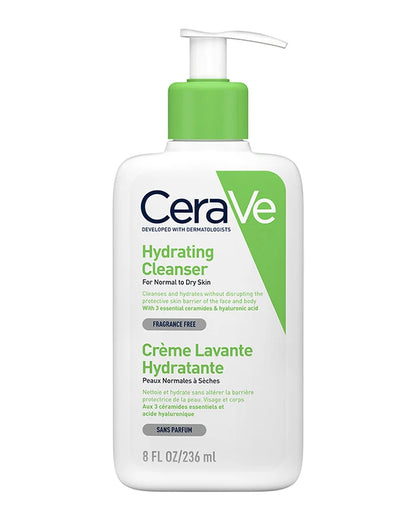 CeraVe Ceramides Hydrating Cleanser for Dry Skin 236ml