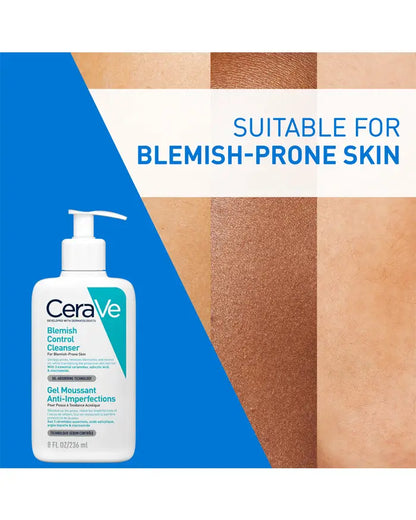 CeraVe Blemish Control Cleanser with 2% Salicylic Acid & Ceramides