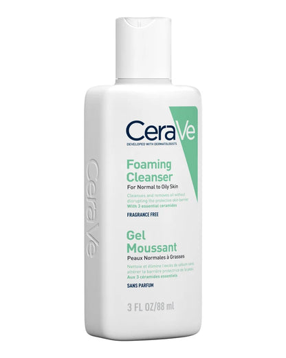 Cerave Foaming Oil Free Cleanser For Normal to Oily Skin
