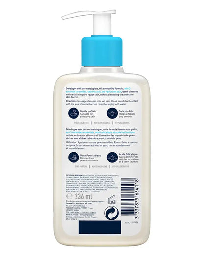 Cerave SA Smoothing Cleanser For Dry, Rough, & Bumpy Skin