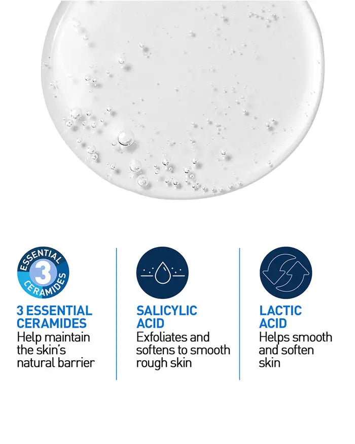Cerave SA Smoothing Cleanser For Dry, Rough, & Bumpy Skin