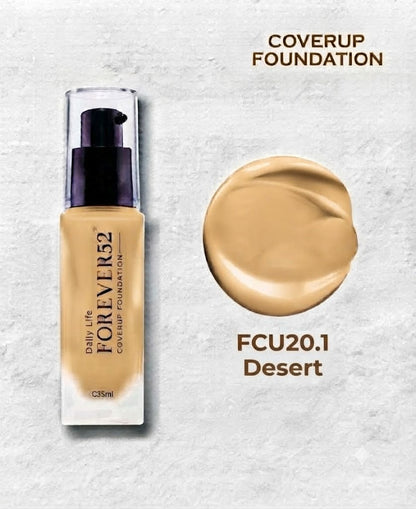 Forever52 Coverup Liquid Foundation – Long-Lasting,