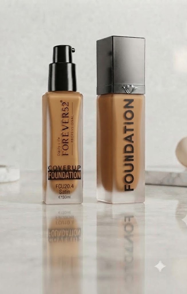 Forever52 Coverup Liquid Foundation – Long-Lasting,