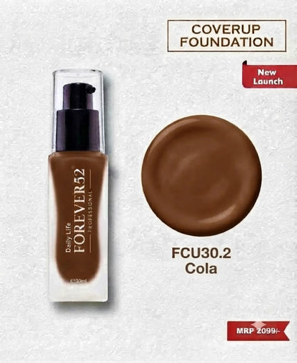 Forever52 Coverup Liquid Foundation – Long-Lasting,
