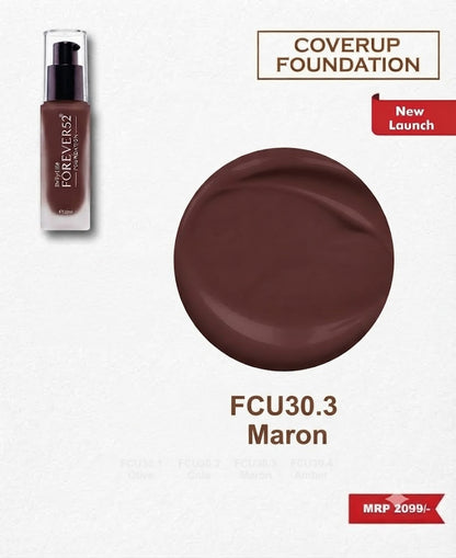 Forever52 Coverup Liquid Foundation – Long-Lasting,