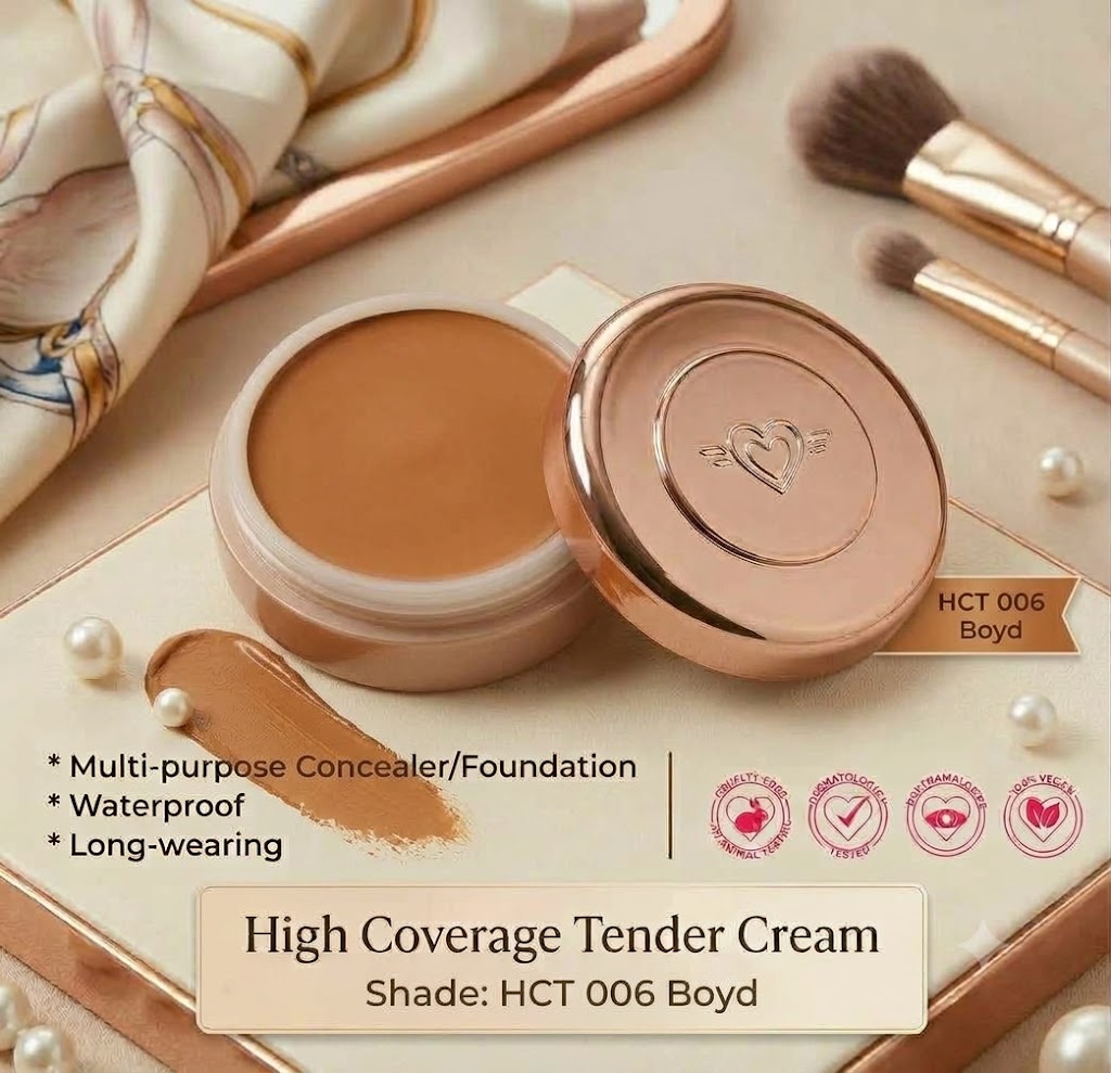 Forever 52, 2-in-1 High Coverage Tender Cream – Hydrating & Long-Wearing Base
