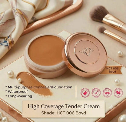Forever 52, 2-in-1 High Coverage Tender Cream – Hydrating & Long-Wearing Base