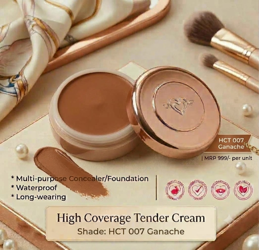 Forever 52, 2-in-1 High Coverage Tender Cream – Hydrating & Long-Wearing Base