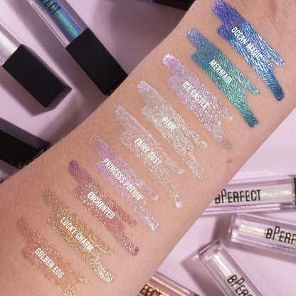 Bperfect Glamour Glitter Liquid Eyeshadows - Duo Shift
