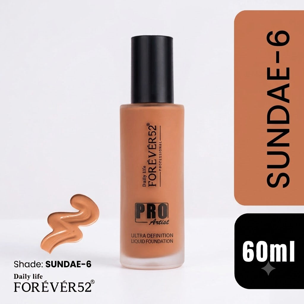 Forever52 Pro Artist Ultra Definition Foundation – Waterproof & Full Coverage