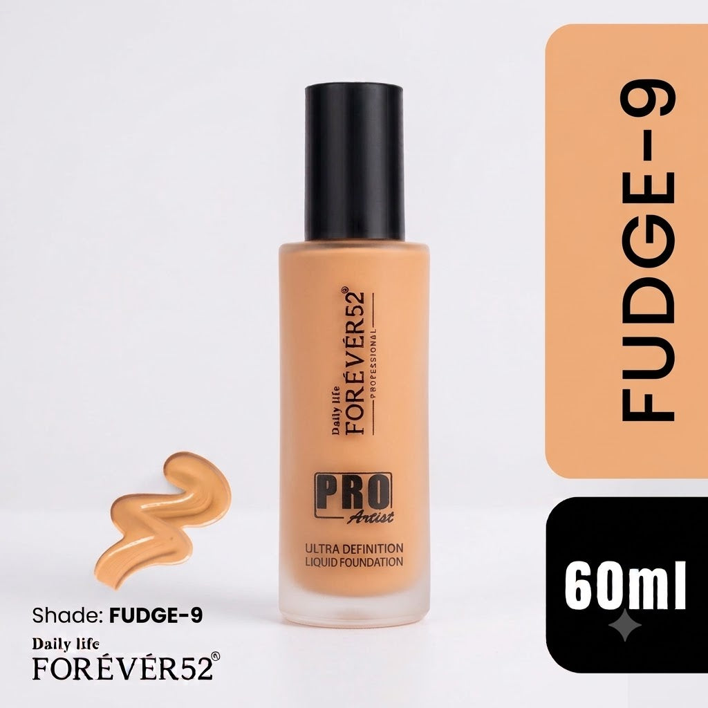 Forever52 Pro Artist Ultra Definition Foundation – Waterproof & Full Coverage