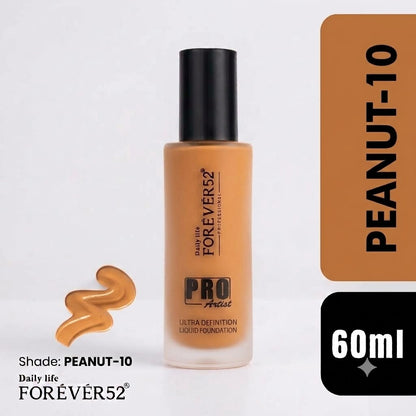 Forever52 Pro Artist Ultra Definition Foundation – Waterproof & Full Coverage