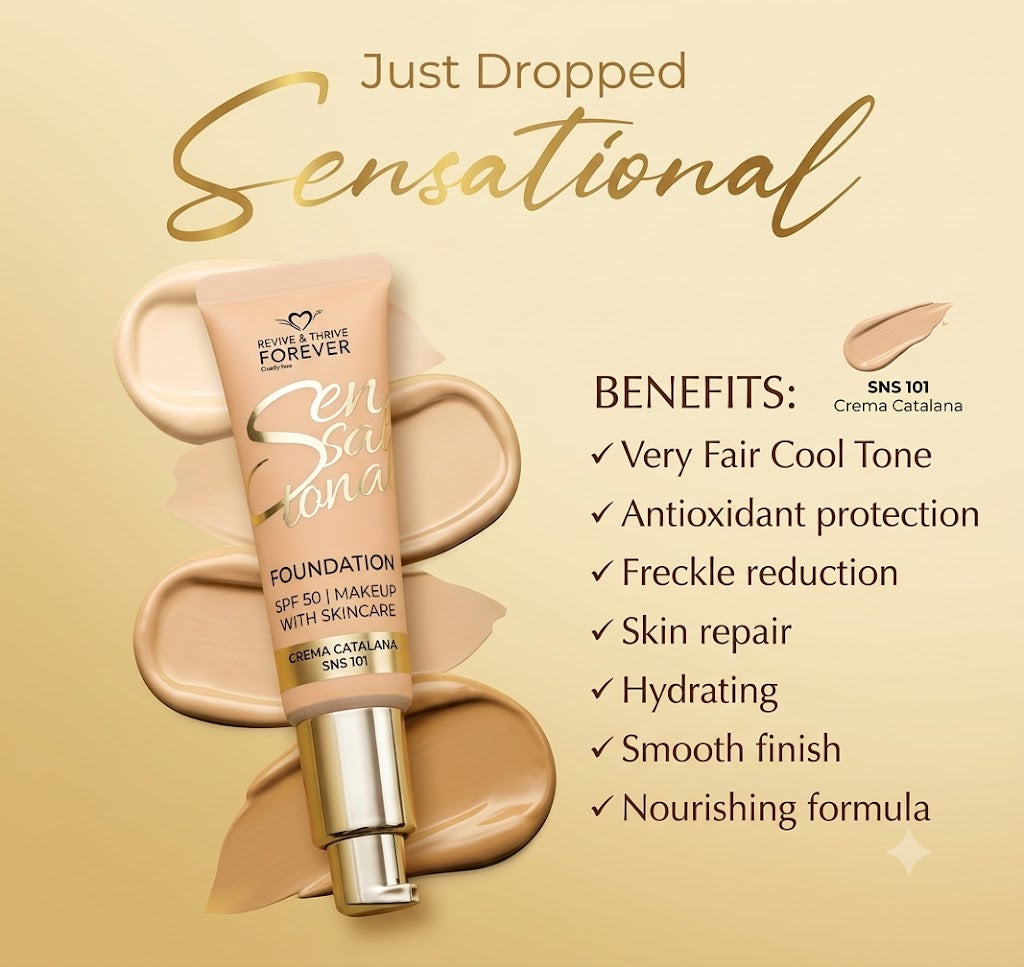 Forever52 Sensational Liquid Foundation with Niacinamide & Hyaluronic Acid