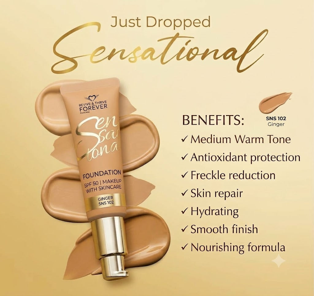 Forever52 Sensational Liquid Foundation with Niacinamide & Hyaluronic Acid