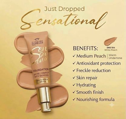 Forever52 Sensational Liquid Foundation with Niacinamide & Hyaluronic Acid